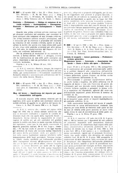 La settimana della Cassazione settimanale di giurisprudenza, legislazione, vita forense