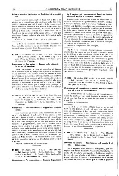 La settimana della Cassazione settimanale di giurisprudenza, legislazione, vita forense