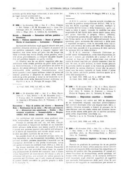 La settimana della Cassazione settimanale di giurisprudenza, legislazione, vita forense