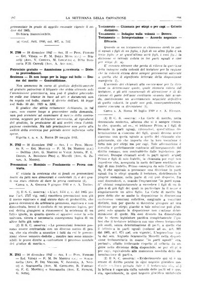 La settimana della Cassazione settimanale di giurisprudenza, legislazione, vita forense