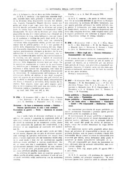 La settimana della Cassazione settimanale di giurisprudenza, legislazione, vita forense