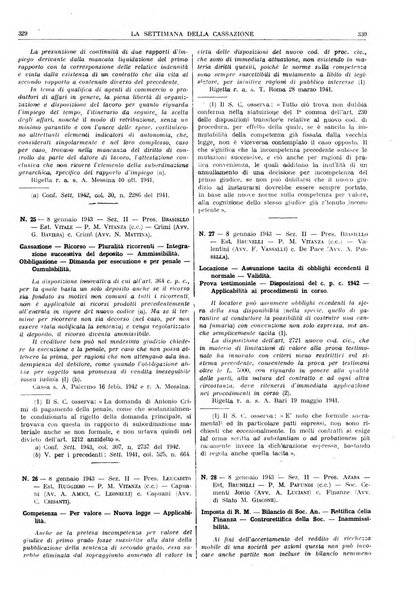 La settimana della Cassazione settimanale di giurisprudenza, legislazione, vita forense