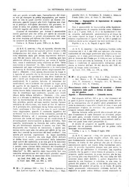 La settimana della Cassazione settimanale di giurisprudenza, legislazione, vita forense