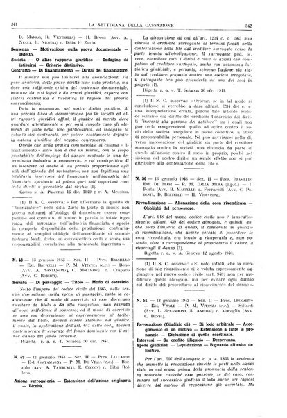 La settimana della Cassazione settimanale di giurisprudenza, legislazione, vita forense