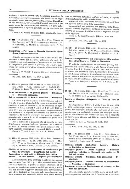 La settimana della Cassazione settimanale di giurisprudenza, legislazione, vita forense