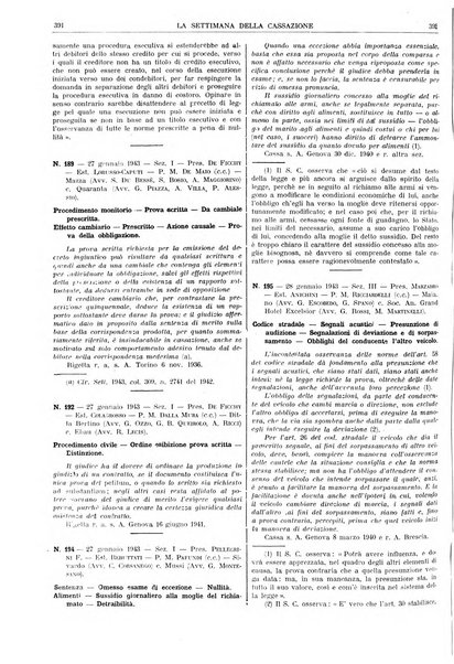 La settimana della Cassazione settimanale di giurisprudenza, legislazione, vita forense