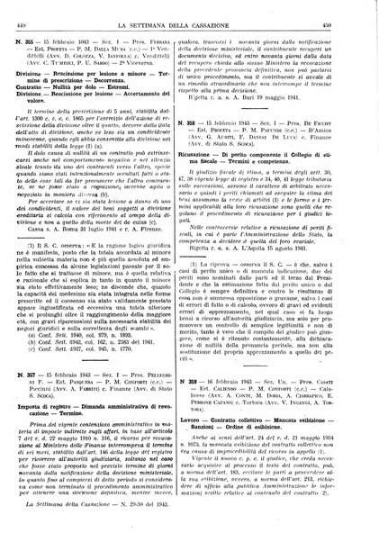 La settimana della Cassazione settimanale di giurisprudenza, legislazione, vita forense