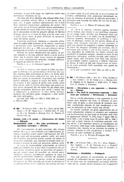 La settimana della Cassazione settimanale di giurisprudenza, legislazione, vita forense