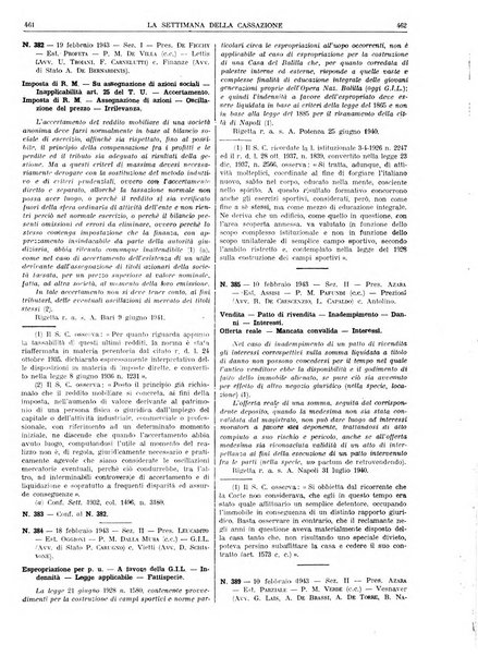 La settimana della Cassazione settimanale di giurisprudenza, legislazione, vita forense