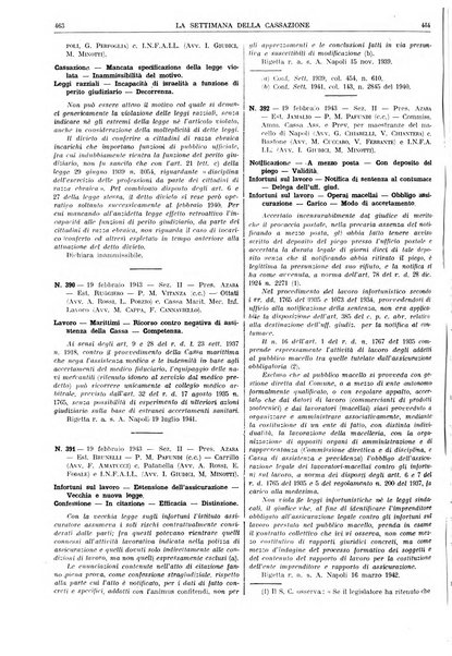 La settimana della Cassazione settimanale di giurisprudenza, legislazione, vita forense