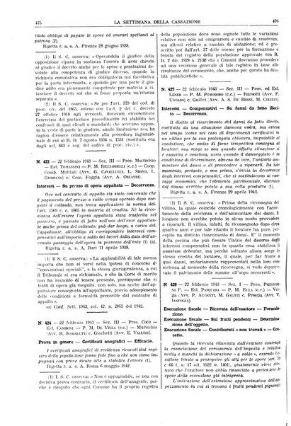 La settimana della Cassazione settimanale di giurisprudenza, legislazione, vita forense