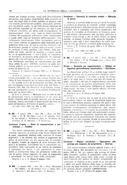 La settimana della Cassazione settimanale di giurisprudenza, legislazione, vita forense