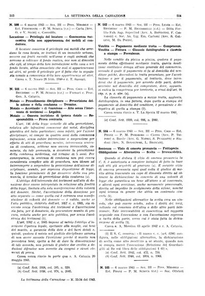 La settimana della Cassazione settimanale di giurisprudenza, legislazione, vita forense