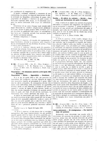 La settimana della Cassazione settimanale di giurisprudenza, legislazione, vita forense