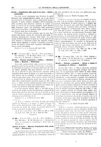 La settimana della Cassazione settimanale di giurisprudenza, legislazione, vita forense