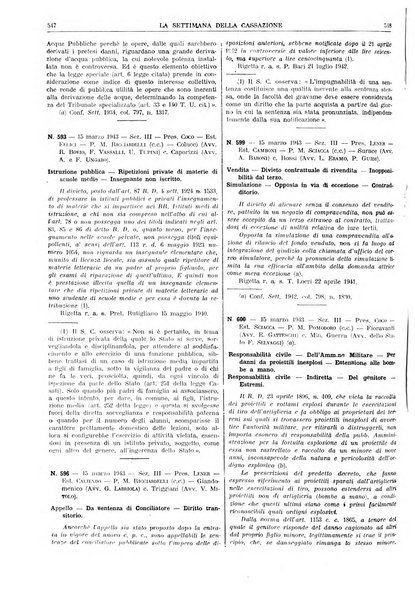 La settimana della Cassazione settimanale di giurisprudenza, legislazione, vita forense