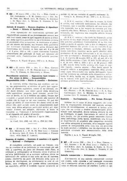 La settimana della Cassazione settimanale di giurisprudenza, legislazione, vita forense