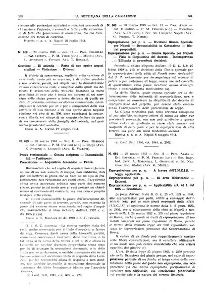 La settimana della Cassazione settimanale di giurisprudenza, legislazione, vita forense