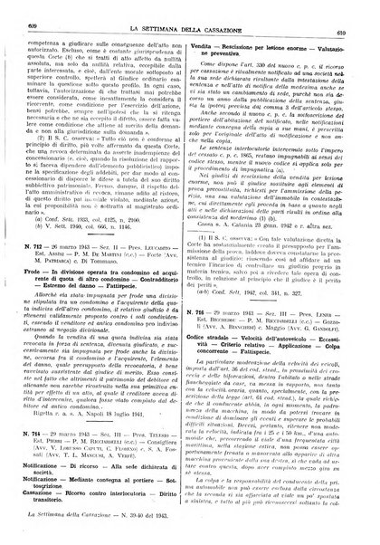 La settimana della Cassazione settimanale di giurisprudenza, legislazione, vita forense