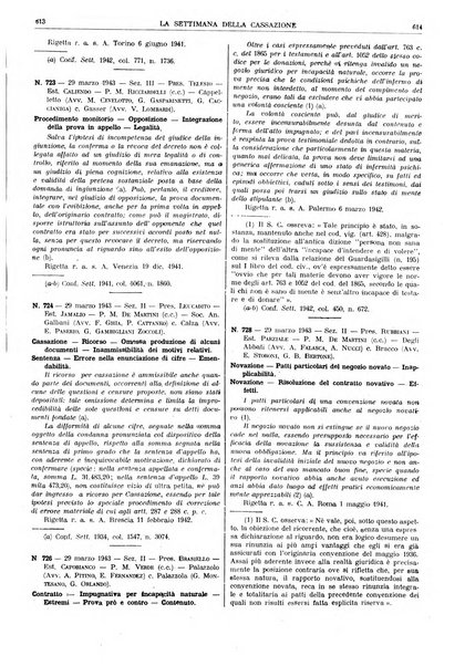 La settimana della Cassazione settimanale di giurisprudenza, legislazione, vita forense