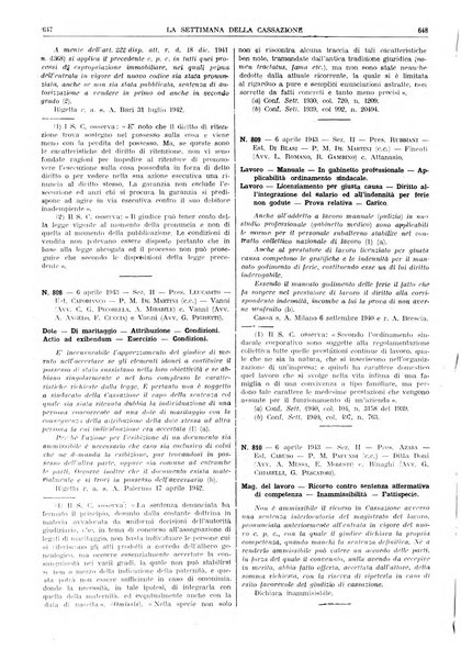 La settimana della Cassazione settimanale di giurisprudenza, legislazione, vita forense