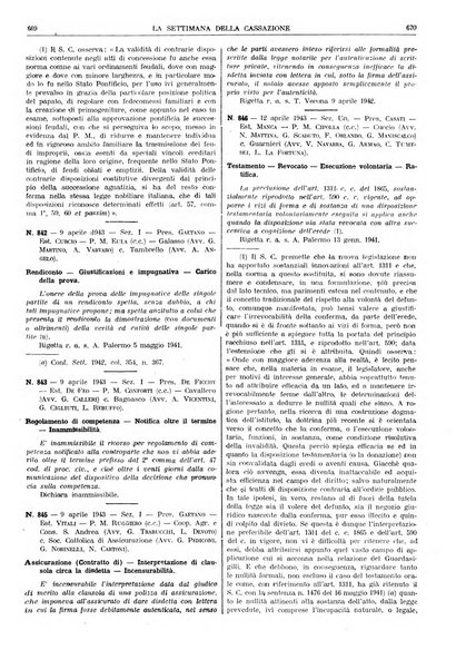 La settimana della Cassazione settimanale di giurisprudenza, legislazione, vita forense