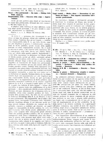 La settimana della Cassazione settimanale di giurisprudenza, legislazione, vita forense