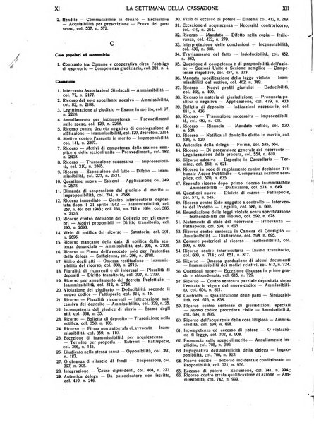 La settimana della Cassazione settimanale di giurisprudenza, legislazione, vita forense