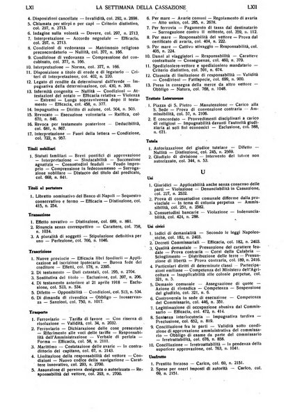 La settimana della Cassazione settimanale di giurisprudenza, legislazione, vita forense