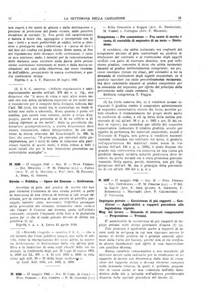 La settimana della Cassazione settimanale di giurisprudenza, legislazione, vita forense