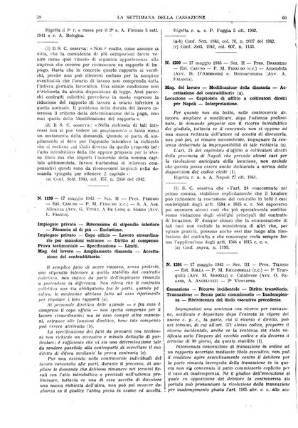 La settimana della Cassazione settimanale di giurisprudenza, legislazione, vita forense