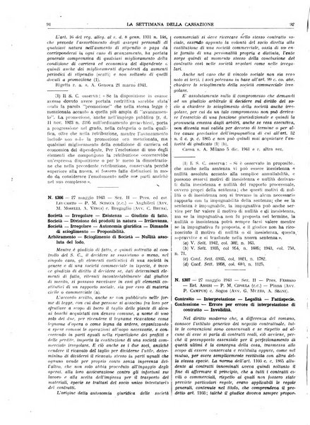 La settimana della Cassazione settimanale di giurisprudenza, legislazione, vita forense