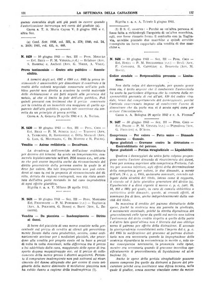 La settimana della Cassazione settimanale di giurisprudenza, legislazione, vita forense