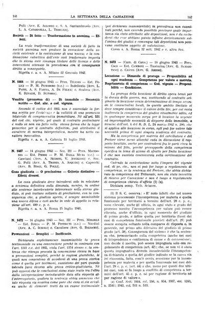 La settimana della Cassazione settimanale di giurisprudenza, legislazione, vita forense