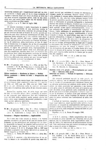 La settimana della Cassazione settimanale di giurisprudenza, legislazione, vita forense