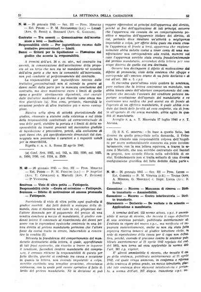 La settimana della Cassazione settimanale di giurisprudenza, legislazione, vita forense