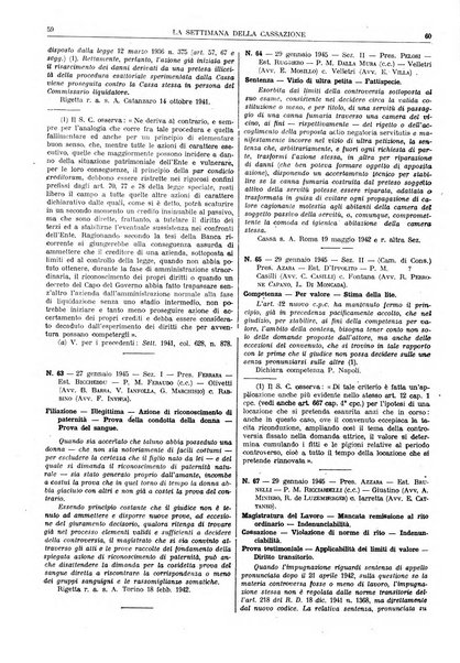 La settimana della Cassazione settimanale di giurisprudenza, legislazione, vita forense