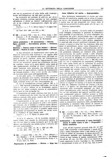 La settimana della Cassazione settimanale di giurisprudenza, legislazione, vita forense