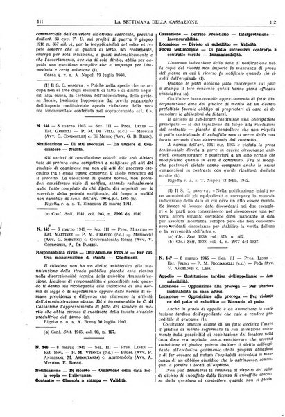 La settimana della Cassazione settimanale di giurisprudenza, legislazione, vita forense