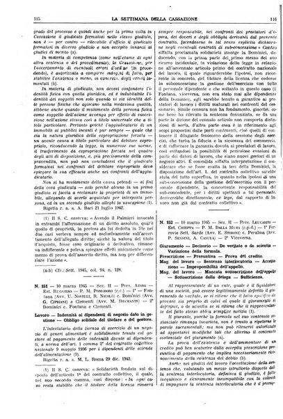 La settimana della Cassazione settimanale di giurisprudenza, legislazione, vita forense