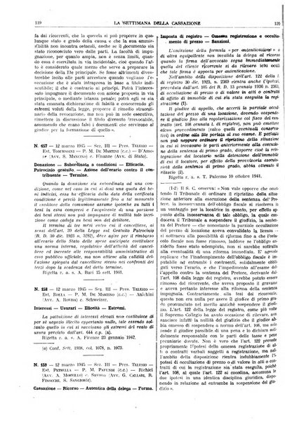 La settimana della Cassazione settimanale di giurisprudenza, legislazione, vita forense