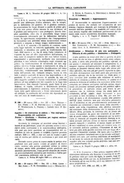 La settimana della Cassazione settimanale di giurisprudenza, legislazione, vita forense