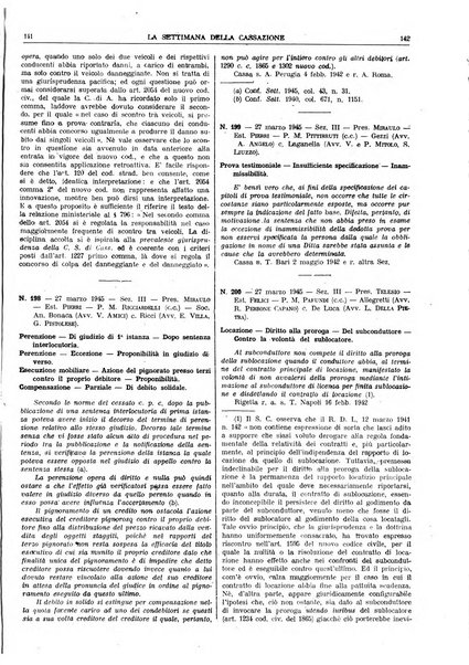 La settimana della Cassazione settimanale di giurisprudenza, legislazione, vita forense