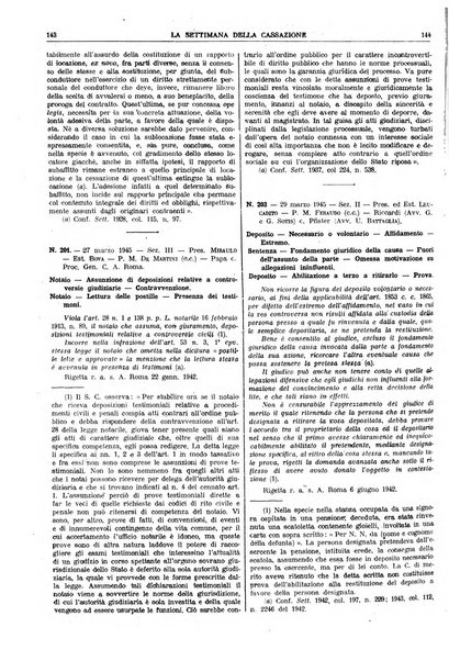 La settimana della Cassazione settimanale di giurisprudenza, legislazione, vita forense