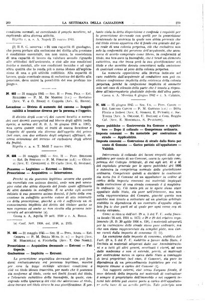 La settimana della Cassazione settimanale di giurisprudenza, legislazione, vita forense