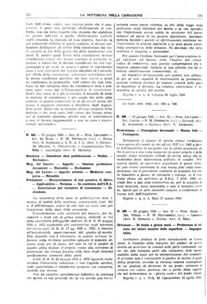 La settimana della Cassazione settimanale di giurisprudenza, legislazione, vita forense