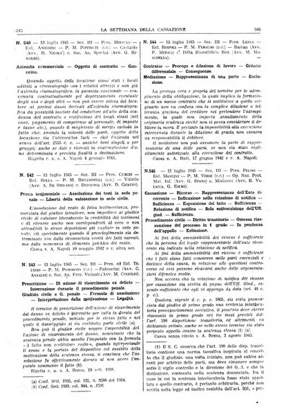 La settimana della Cassazione settimanale di giurisprudenza, legislazione, vita forense