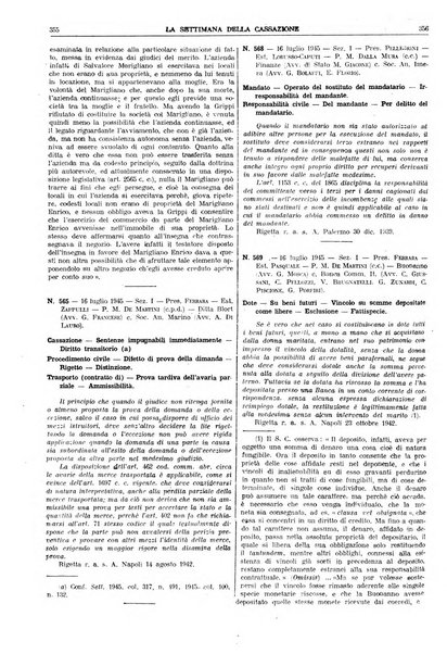 La settimana della Cassazione settimanale di giurisprudenza, legislazione, vita forense