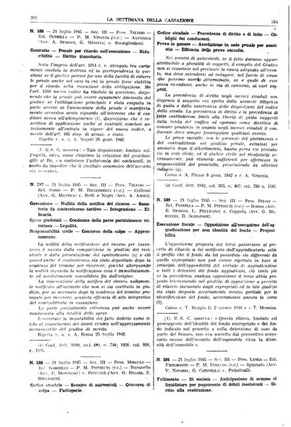 La settimana della Cassazione settimanale di giurisprudenza, legislazione, vita forense