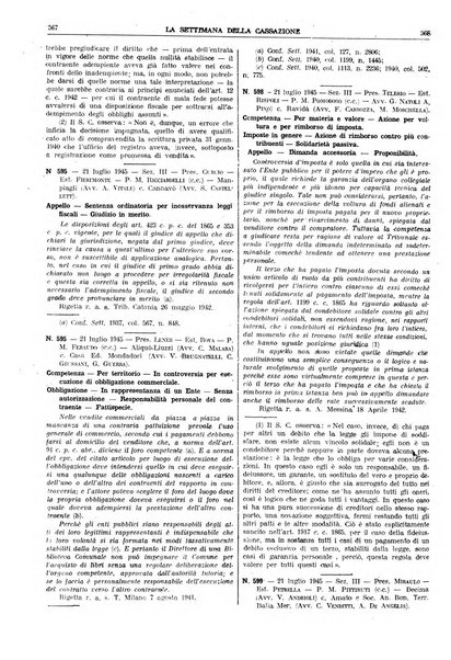 La settimana della Cassazione settimanale di giurisprudenza, legislazione, vita forense